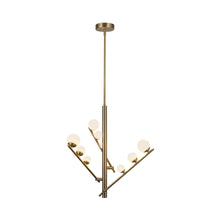 Load image into Gallery viewer, Juniper LED Chandelier in Detail.
