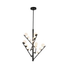 Load image into Gallery viewer, Juniper LED Chandelier in Detail.