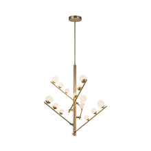 Load image into Gallery viewer, Juniper LED Chandelier in Detail.
