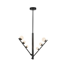 Load image into Gallery viewer, Juniper LED Pendant Light in Black.