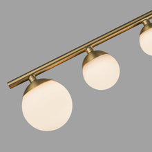 Load image into Gallery viewer, Juniper LED Semi-Flush Mount Ceiling Light in Detail.