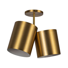 Load image into Gallery viewer, Keiko Semi-Flush Mount Ceiling Light in Detail.