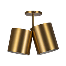 Load image into Gallery viewer, Keiko Semi-Flush Mount Ceiling Light in Detail.