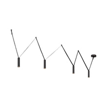 Load image into Gallery viewer, Mason LED Linear Pendant Light in Urban Bronze.