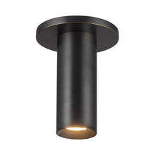 Load image into Gallery viewer, Mason LED Semi-Flush Mount Ceiling Light in Urban Bronze.