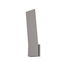 Load image into Gallery viewer, Nevis Outdoor LED Wall Light in Gray (18-Inch).