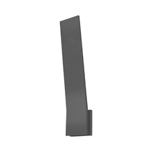 Load image into Gallery viewer, Nevis Outdoor LED Wall Light in Graphite (24-Inch).