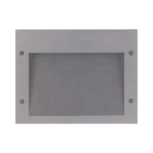 Load image into Gallery viewer, Newport Outdoor LED Wall Light in Gray.