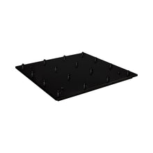 Load image into Gallery viewer, Pendant Light Canopy in Black (Square/16-Head).