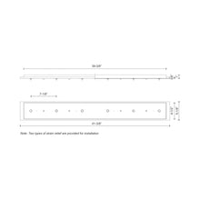 Load image into Gallery viewer, Pendant Light Canopy - line drawing.