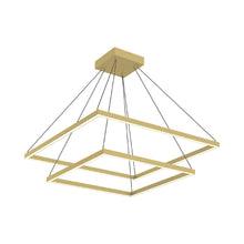 Load image into Gallery viewer, Piazza LED Chandelier in Brushed Gold (112W)