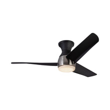 Load image into Gallery viewer, Thalia LED Flush Mount Ceiling Fan in Detail.