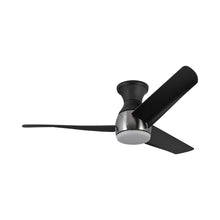 Load image into Gallery viewer, Thalia LED Flush Mount Ceiling Fan in Detail.