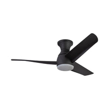 Load image into Gallery viewer, Thalia LED Flush Mount Ceiling Fan in Detail.