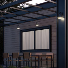 Load image into Gallery viewer, Trek Outdoor LED Wall Light in Outside Area.