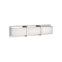 Load image into Gallery viewer, Watford LED Bath Wall Light in Chrome (3-Light).