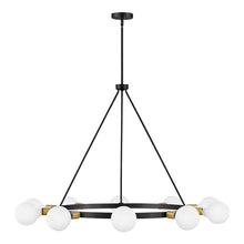 Load image into Gallery viewer, Orla Chandelier in Black (Large).