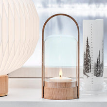 Load image into Gallery viewer, Candlelight LED Table Lamp in Detail.