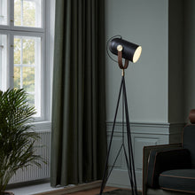 Load image into Gallery viewer, Carronade Floor Lamp in living room.