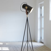 Load image into Gallery viewer, Carronade Floor Lamp in living room.