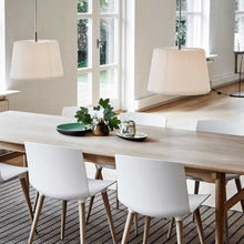 Load image into Gallery viewer, Snowdrop Pendant Light in dining room.