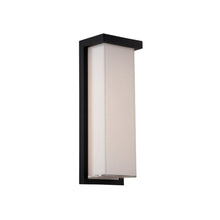 Load image into Gallery viewer, Ledge Outdoor LED Wall Light in Medium/Black.
