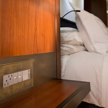 Load image into Gallery viewer, Adorne Paddle Dimmer in bedroom.