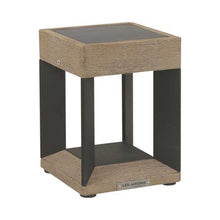 Load image into Gallery viewer, Blade Outdoor Solar LED Table Lamp in Duratek/Black.