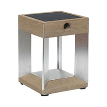 Load image into Gallery viewer, Blade Outdoor Solar LED Table Lamp in Duratek/Stainless Steel.