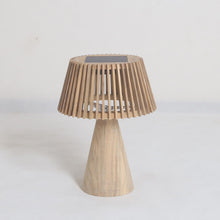 Load image into Gallery viewer, Enoki Outdoor Solar LED Table Lamp in Detail.