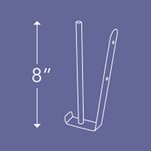 Load image into Gallery viewer, Lanai Outdoor Solar Torch Light Wall Mount - line drawing.