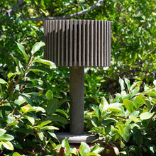 Load image into Gallery viewer, Pixy Outdoor Solar LED Table Lamp in Outside Area.