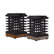 Load image into Gallery viewer, Tekura Outdoor Solar LED Table Lamp in Detail.