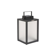 Load image into Gallery viewer, Tradition Outdoor Solar LED Lantern in Anthracite (Small).