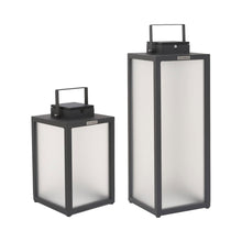 Load image into Gallery viewer, Tradition Outdoor Solar LED Lantern in Detail.