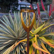 Load image into Gallery viewer, Tulip Outdoor Solar LED Torch Light in Outside Area.