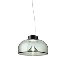 Load image into Gallery viewer, Aella LED Pendant Light in Smoke Grey/Matte Black (Medium).