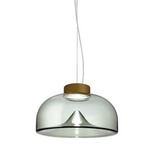 Load image into Gallery viewer, Aella LED Pendant Light in Smoke Grey/Matte Bronze (Large).