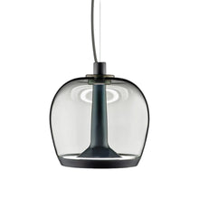 Load image into Gallery viewer, Aurelia LED Pendant Light in Smoke Grey/Matte Gunmetal (Small).