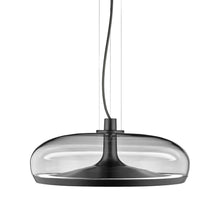 Load image into Gallery viewer, Aurelia LED Pendant Light in Smoke Grey/Matte Gunmetal (Large).