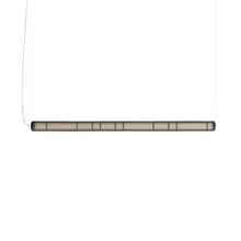 Load image into Gallery viewer, Stacking LED Pendant Light in Satin Black (Large).