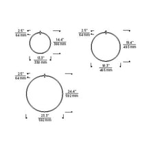 Load image into Gallery viewer, Locus Accessory - line drawing.