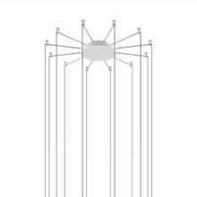 Load image into Gallery viewer, Radial Canopy in Matte White (12-Light).
