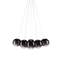 Load image into Gallery viewer, Random Cloud LED Pendant Light in Glossy Smoke (11.02-Inch/14-Light).