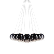 Load image into Gallery viewer, Random Cloud LED Pendant Light in Glossy Smoke (11.02-Inch/19-Light).
