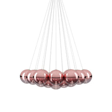 Load image into Gallery viewer, Random Cloud LED Pendant Light in Rose Gold (11.02-Inch/19-Light).