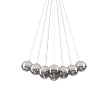 Load image into Gallery viewer, Random Cloud LED Pendant Light in Chrome (9.05-Inch/23-Light).