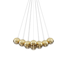 Load image into Gallery viewer, Random Cloud LED Pendant Light in Gold (9.05-Inch/23-Light).