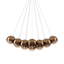 Load image into Gallery viewer, Random Cloud LED Pendant Light in Glossy Bronze (11.02-Inch/23-Light).