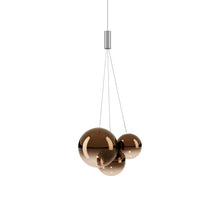 Load image into Gallery viewer, Random LED Pendant Light in Glossy Bronze.